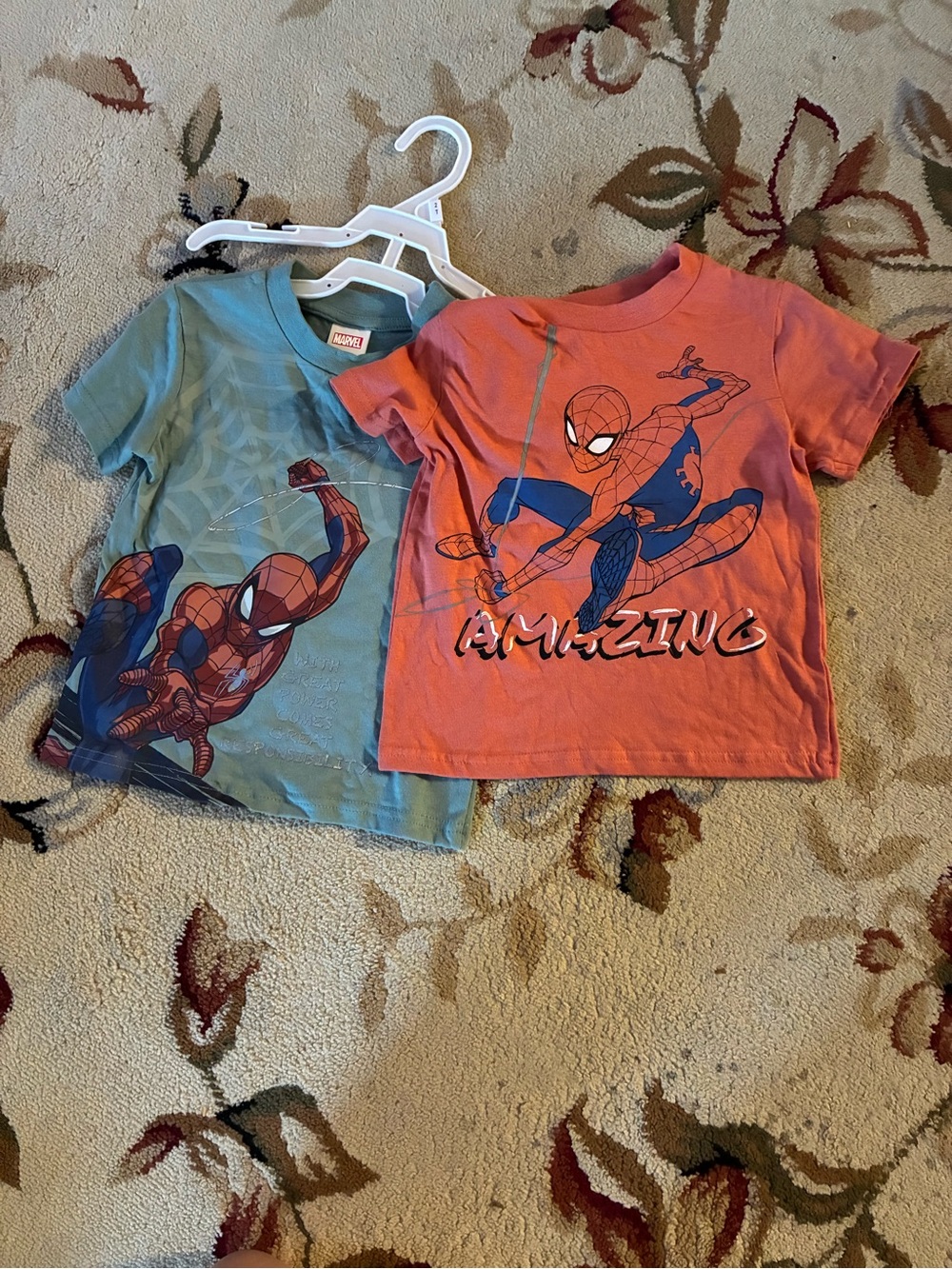 Marvel Kids' Spider-Man Short Sleeve Tee 2 Pack